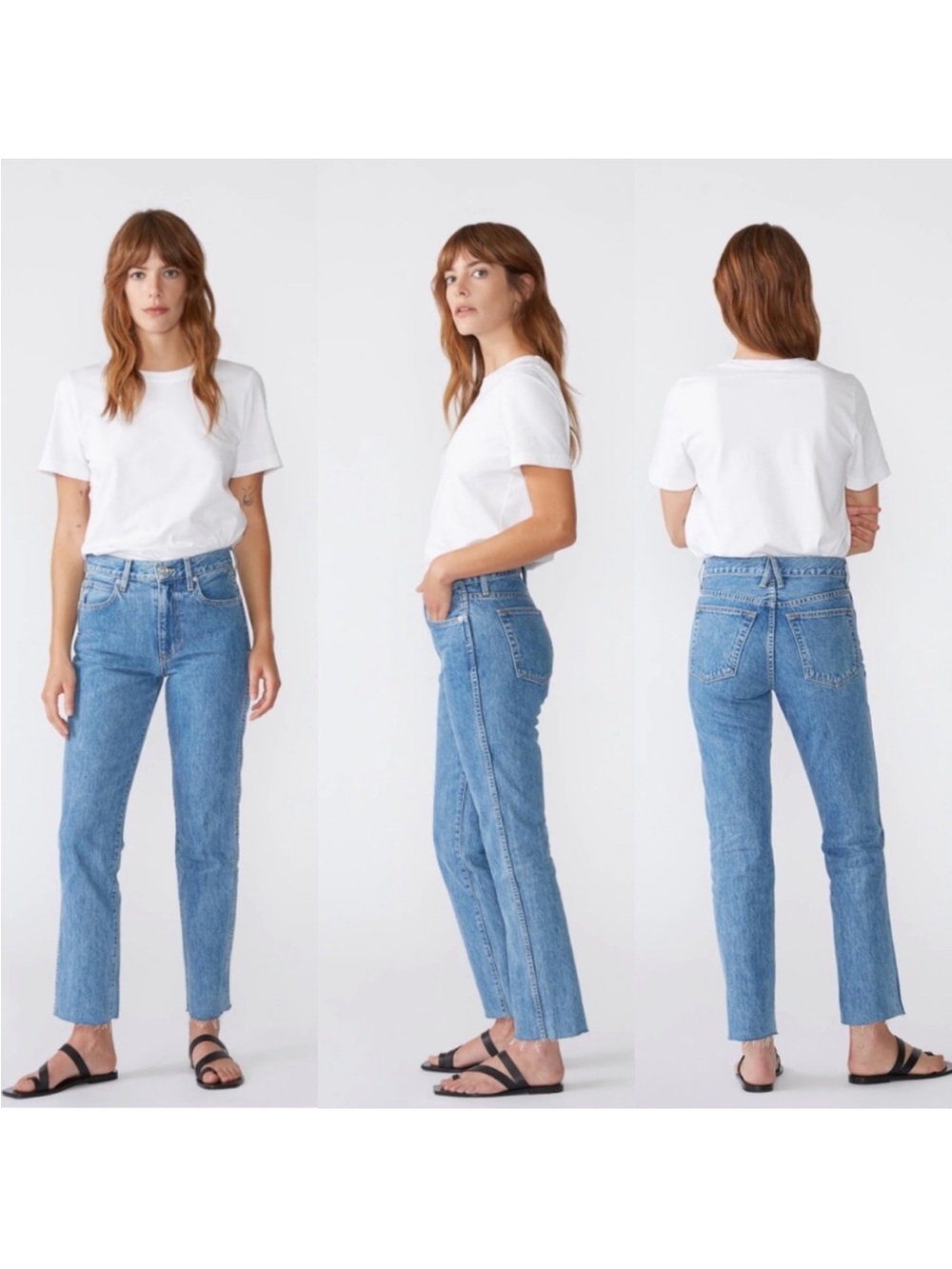 SLVRLAKE Hero Jeans straight leg light wash